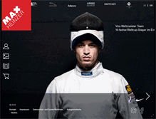 Tablet Screenshot of maxheinzer.ch